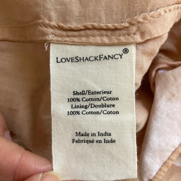 LOVESHACKFANCY  Majory Midi Dress In Espresso - Picture 14 of 16